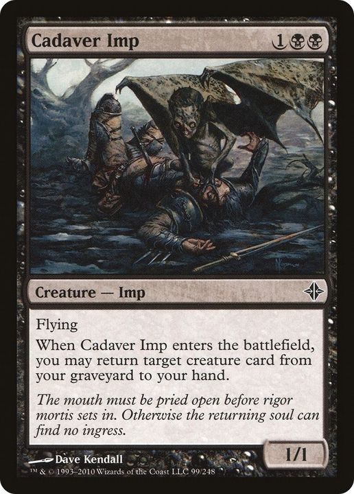 Cadaver Imp in the group Magic the Gathering / Types / Colors / Black at Proxyprinters.com (10110)