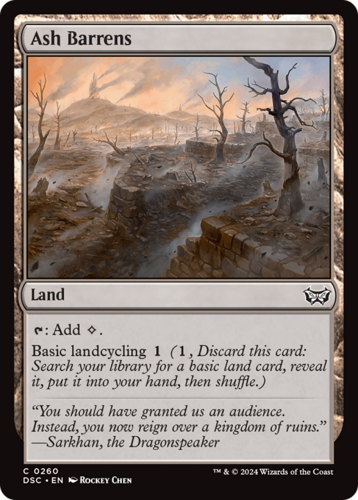 Ash Barrens in the group Magic the Gathering / Types / Colors / Colorless at Proxyprinters.com (101104)