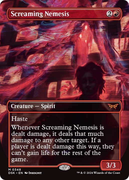 Screaming Nemesis in the group Magic the Gathering / Types / Colors / Red at Proxyprinters.com (101122)