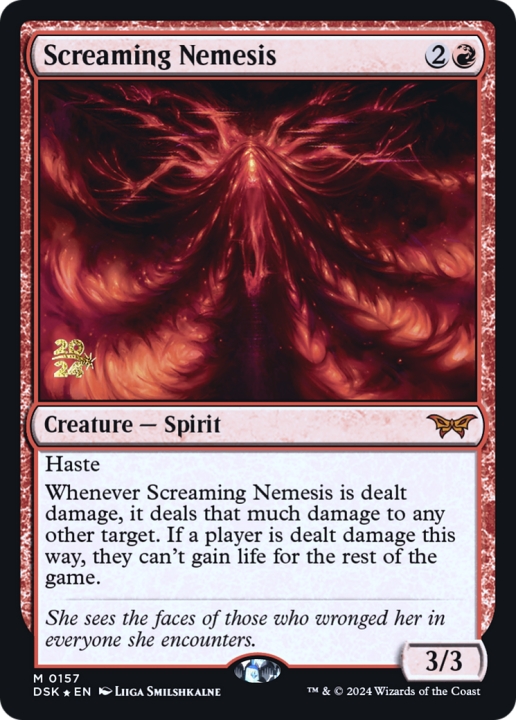 Screaming Nemesis in the group Magic the Gathering / Types / Colors / Red at Proxyprinters.com (101126)