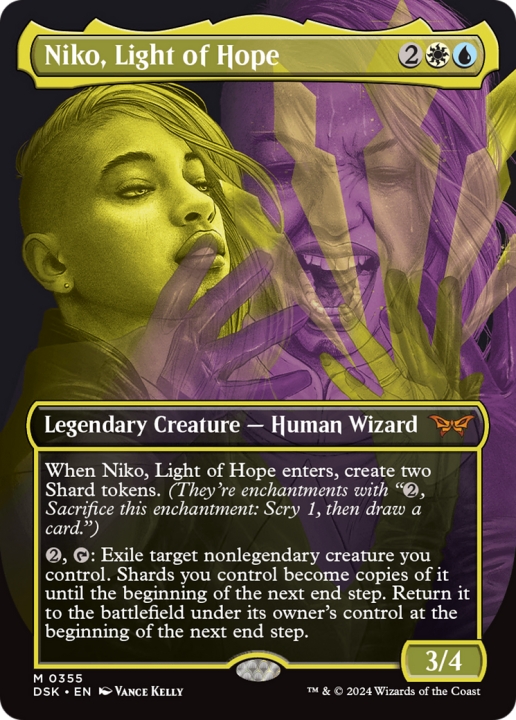 Niko, Light of Hope in the group Magic the Gathering / Types / Colors / Multicolors / U, W at Proxyprinters.com (101177)