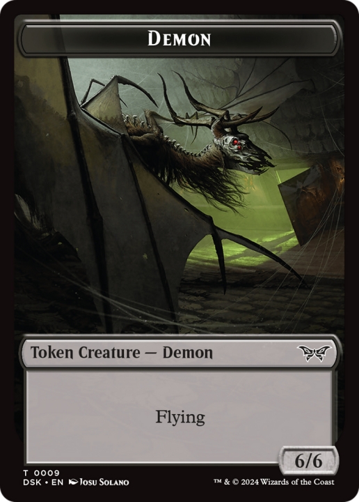 Demon in the group Magic the Gathering / Sets / Duskmourn: House of Horror Tokens at Proxyprinters.com (101178)