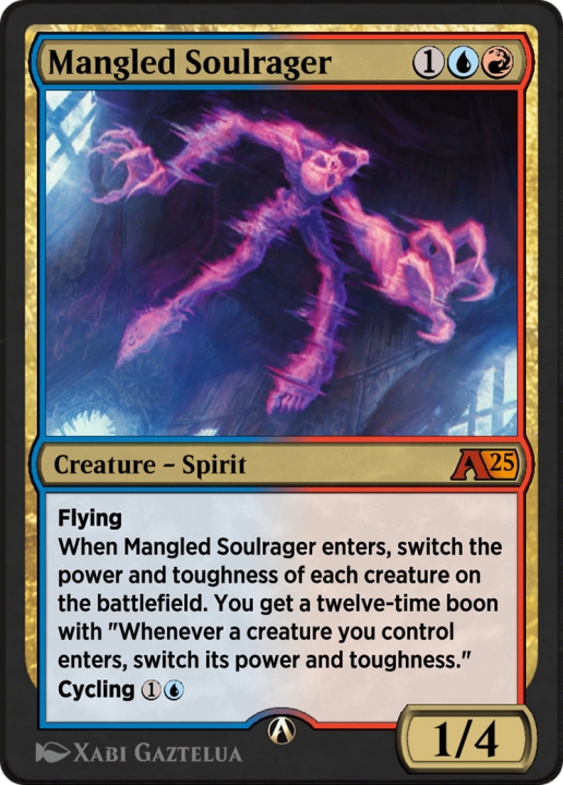 Mangled Soulrager in the group Magic the Gathering / Sets / Alchemy: Duskmourn at Proxyprinters.com (101185)