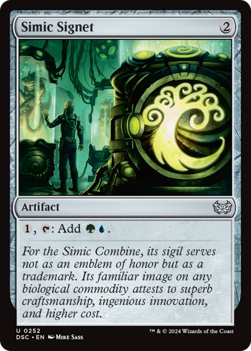 Simic Signet in the group Magic the Gathering / Types / Artifacts / Artifact at Proxyprinters.com (101198)