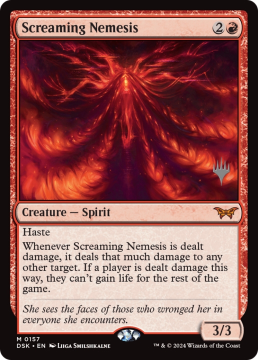 Screaming Nemesis in the group Magic the Gathering / Sets / Duskmourn: House of Horror Promos at Proxyprinters.com (101206)