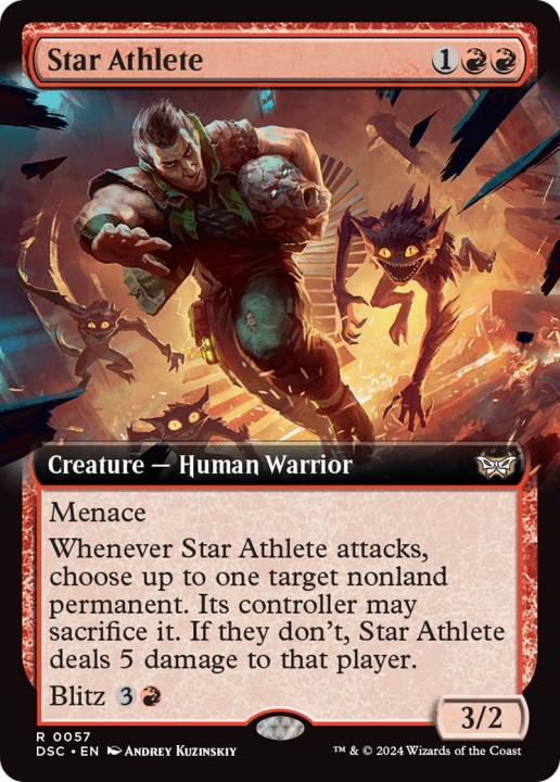 Star Athlete in the group Magic the Gathering / Types / Creatures / Warrior at Proxyprinters.com (101208)