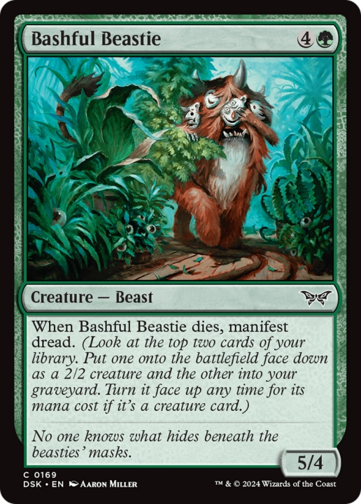 Bashful Beastie in the group Magic the Gathering / Types / Colors / Green at Proxyprinters.com (101216)