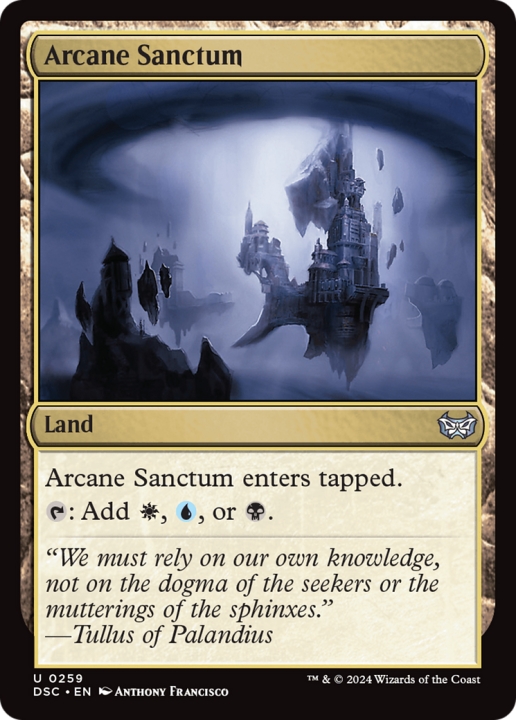 Arcane Sanctum in the group Magic the Gathering / Types / Colors / Colorless at Proxyprinters.com (101233)