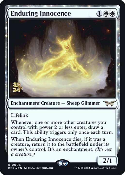 Enduring Innocence in the group Magic the Gathering / Types / Colors / White at Proxyprinters.com (101240)