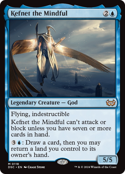 Kefnet the Mindful in the group Magic the Gathering / Types / Colors / Blue at Proxyprinters.com (101247)