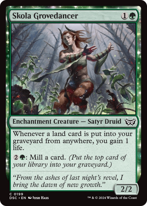 Skola Grovedancer in the group Magic the Gathering / Types / Colors / Green at Proxyprinters.com (101268)