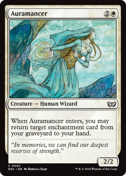 Auramancer in the group Magic the Gathering / Types / Creatures / Wizard at Proxyprinters.com (101274)