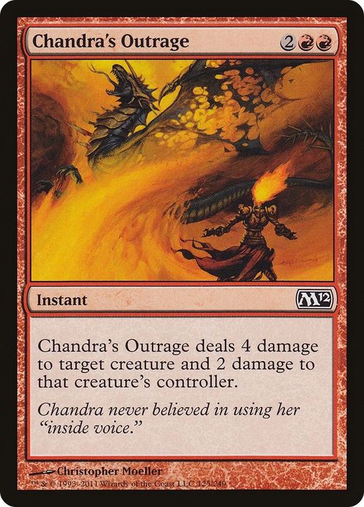 Chandra's Outrage in the group Magic the Gathering / Types / Colors / Red at Proxyprinters.com (10128)