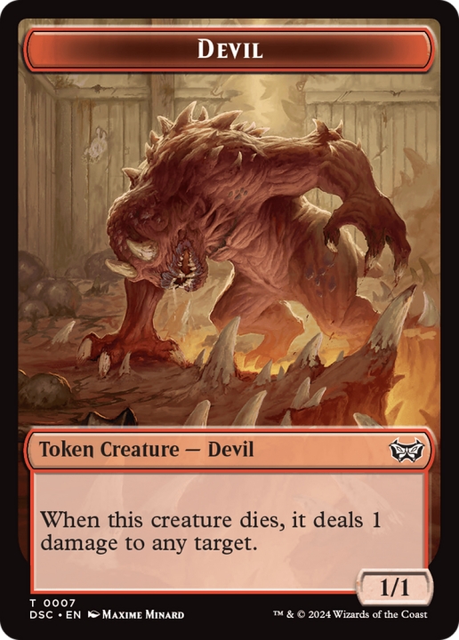 Devil in the group Magic the Gathering / Types / Colors / Red at Proxyprinters.com (101304)