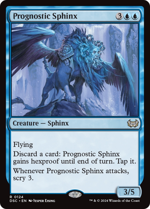 Prognostic Sphinx in the group Magic the Gathering / Types / Colors / Blue at Proxyprinters.com (101315)