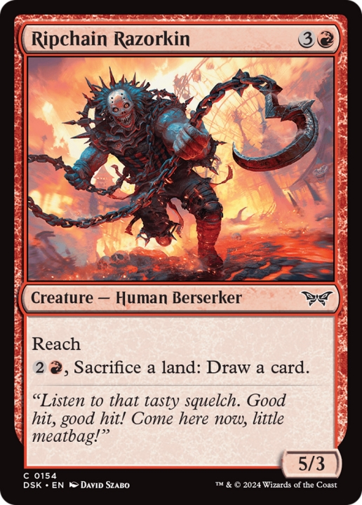 Ripchain Razorkin in the group Magic the Gathering / Types / Colors / Red at Proxyprinters.com (101397)