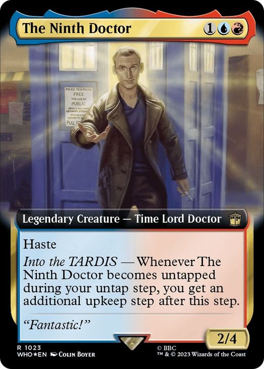 The Ninth Doctor in the group Magic the Gathering / Sets / Doctor Who at Proxyprinters.com (10140)