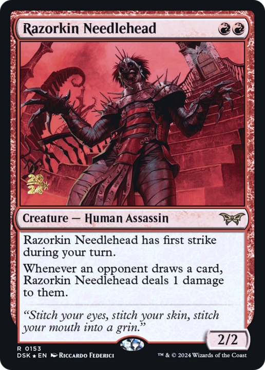 Razorkin Needlehead in the group Magic the Gathering / Types / Colors / Red at Proxyprinters.com (101410)