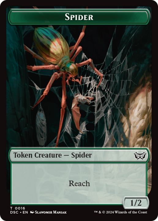 Spider in the group Magic the Gathering / Types / Colors / Green at Proxyprinters.com (101423)