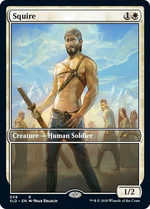 Squire in the group Magic the Gathering / Types / Creatures / Human at Proxyprinters.com (10143)