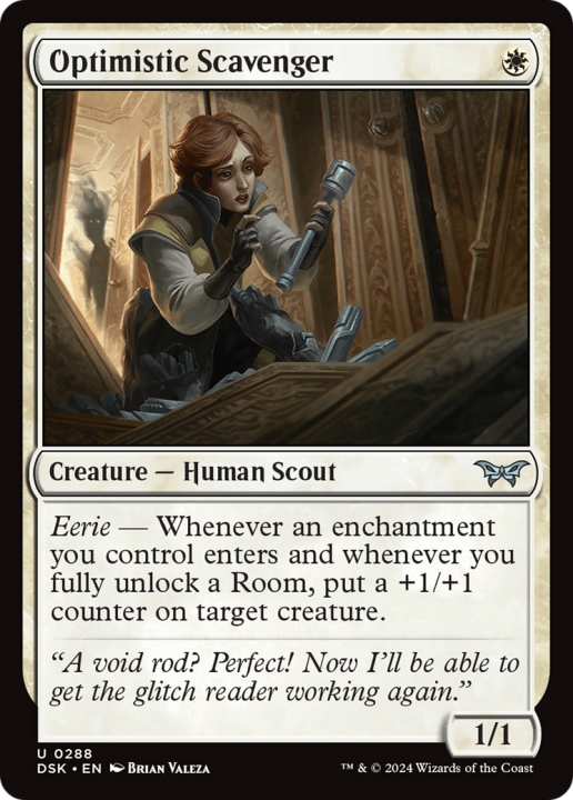 Optimistic Scavenger in the group Magic the Gathering / Types / Colors / White at Proxyprinters.com (101432)