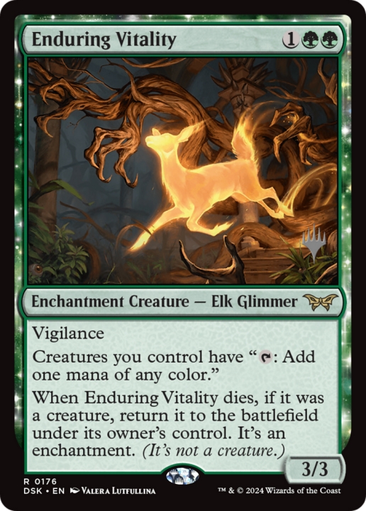 Enduring Vitality in the group Magic the Gathering / Types / Colors / Green at Proxyprinters.com (101435)