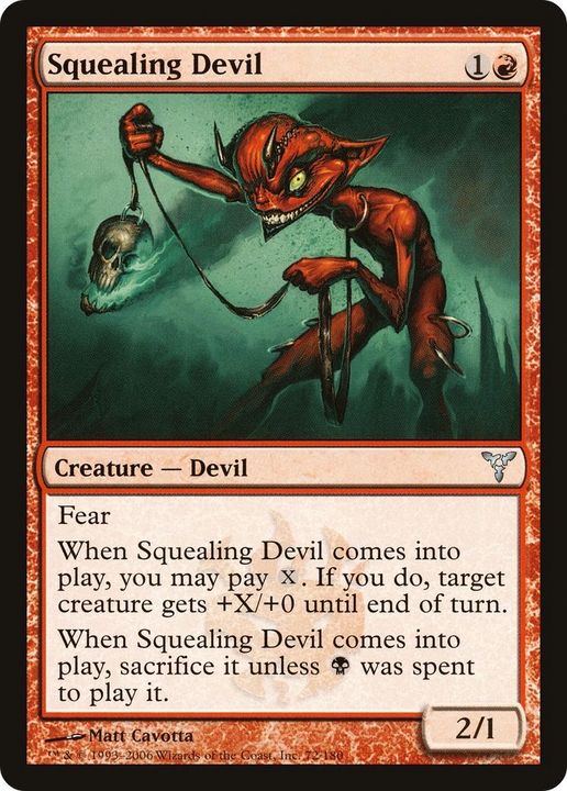 Squealing Devil in the group Magic the Gathering / Sets / Dissension Promos at Proxyprinters.com (10144)