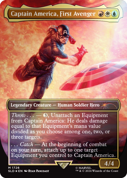 Captain America, First Avenger | Magic the Gathering | Premium