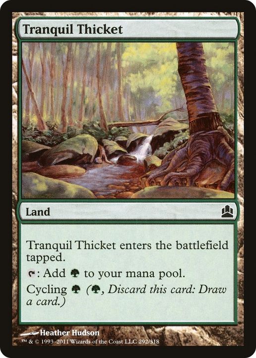 Tranquil Thicket in the group Magic the Gathering / Types / Colors / Colorless at Proxyprinters.com (1015)