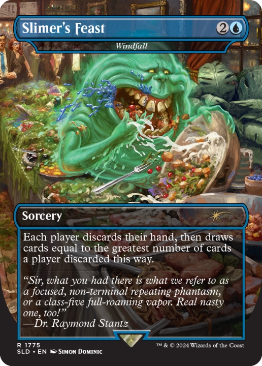 Windfall as Slimers Feast in the group Magic the Gathering / Types / Colors / Colorless at Proxyprinters.com (101501)