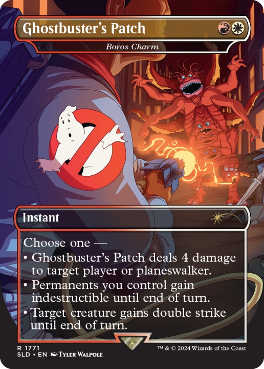 Boros Charm as Ghostbusters Patch in the group Magic the Gathering / Types / Colors / Colorless at Proxyprinters.com (101513)