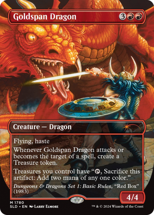 Goldspan Dragon in the group Magic the Gathering / Types / Colors / Colorless at Proxyprinters.com (101544)