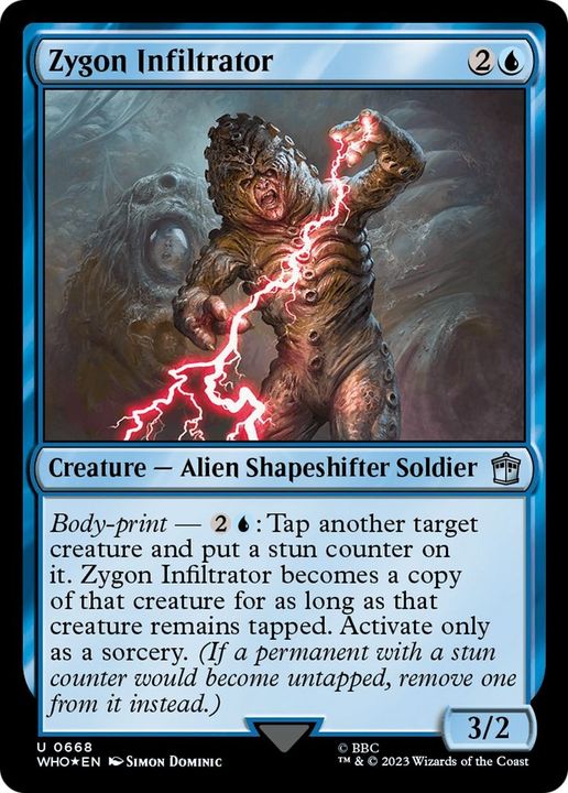 Zygon Infiltrator in the group Magic the Gathering / Types / Colors / Blue at Proxyprinters.com (10155)