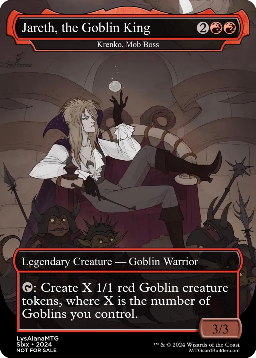 Jareth, The Goblin King in the group Magic the Gathering / Singles at Proxyprinters.com (101573)