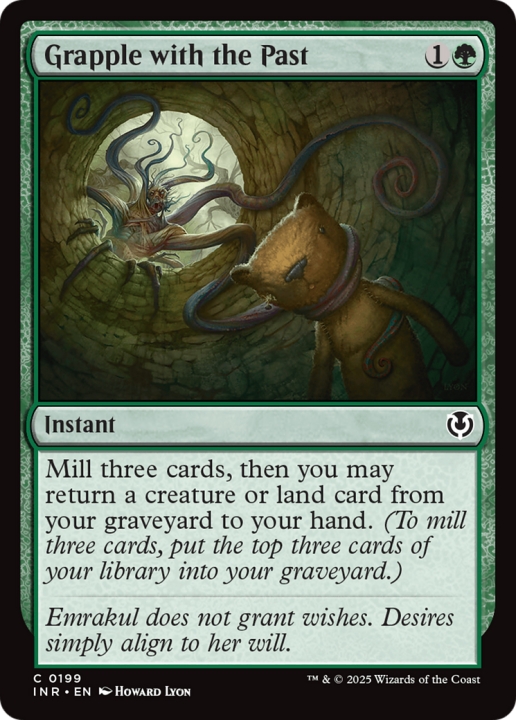 Grapple with the Past in the group Magic the Gathering / Sets / Innistrad Remastered at Proxyprinters.com (101597)