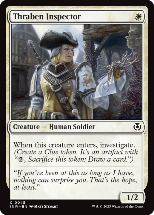 Thraben Inspector in the group Magic the Gathering / Sets / Innistrad Remastered at Proxyprinters.com (101603)