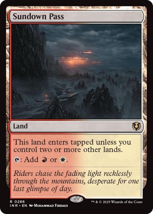 Sundown Pass in the group Magic the Gathering / Sets / Innistrad Remastered at Proxyprinters.com (101622)