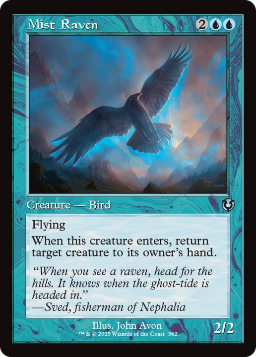 Mist Raven in the group Magic the Gathering / Sets / Innistrad Remastered at Proxyprinters.com (101628)