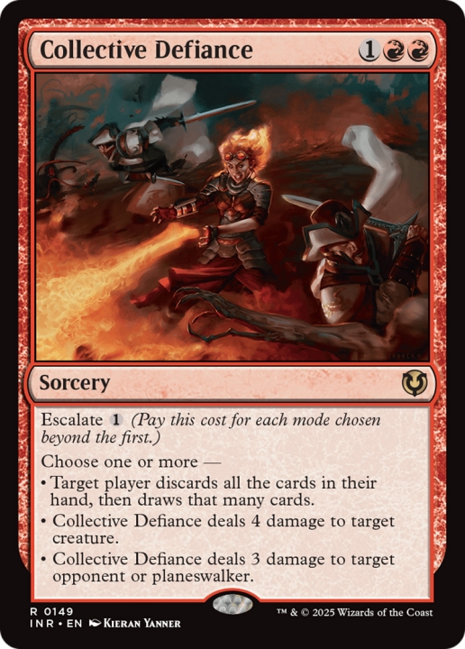 Collective Defiance in the group Magic the Gathering / Sets / Innistrad Remastered at Proxyprinters.com (101637)