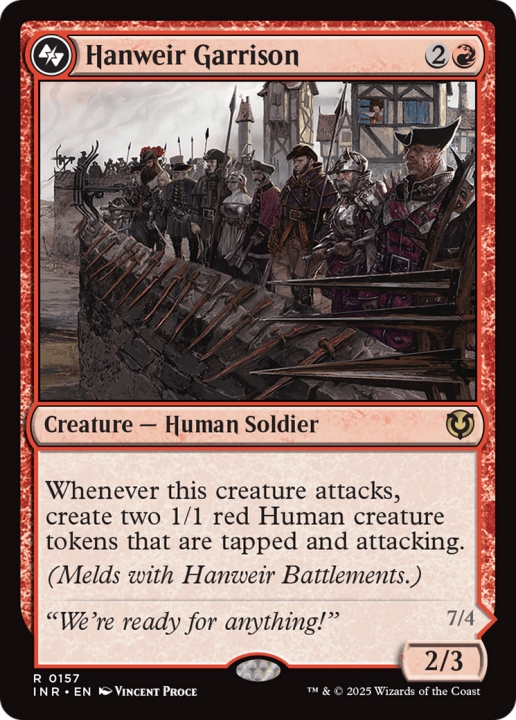 Hanweir Garrison in the group Magic the Gathering / Sets / Innistrad Remastered at Proxyprinters.com (101638)