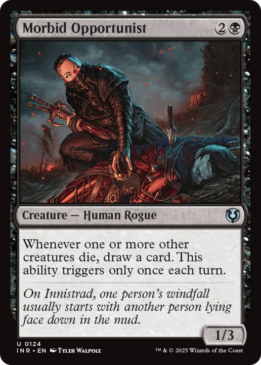 Morbid Opportunist in the group Magic the Gathering / Sets / Innistrad Remastered at Proxyprinters.com (101643)