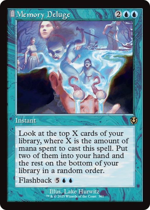 Memory Deluge in the group Magic the Gathering / Sets / Innistrad Remastered at Proxyprinters.com (101648)