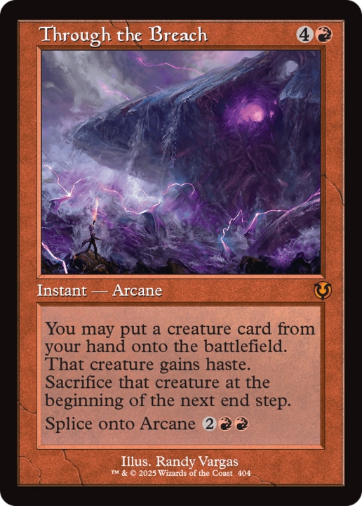 Through the Breach in the group Magic the Gathering / Sets / Innistrad Remastered at Proxyprinters.com (101692)