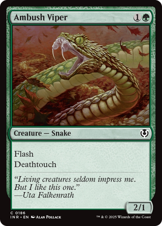 Ambush Viper in the group Magic the Gathering / Sets / Innistrad Remastered at Proxyprinters.com (101698)