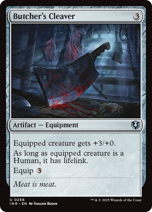 Butcher's Cleaver in the group Magic the Gathering / Sets / Innistrad Remastered at Proxyprinters.com (101713)