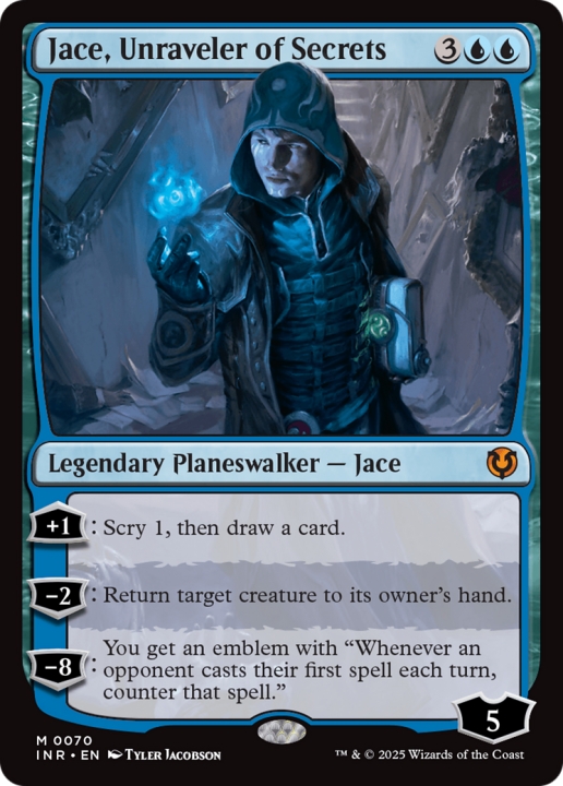 Jace, Unraveler of Secrets in the group Magic the Gathering / Sets / Innistrad Remastered at Proxyprinters.com (101716)