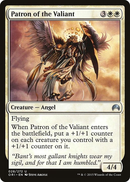 Patron of the Valiant in the group Magic the Gathering / Sets / Magic Origins Tokens at Proxyprinters.com (10173)