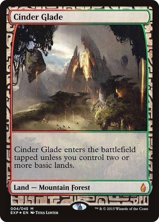 Cinder Glade in the group Magic the Gathering / Types / Land / Forest at Proxyprinters.com (10174)