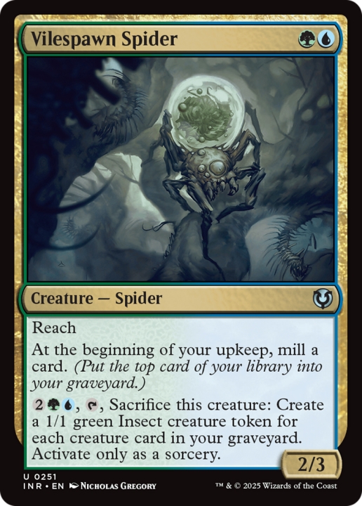 Vilespawn Spider in the group Magic the Gathering / Sets / Innistrad Remastered at Proxyprinters.com (101765)