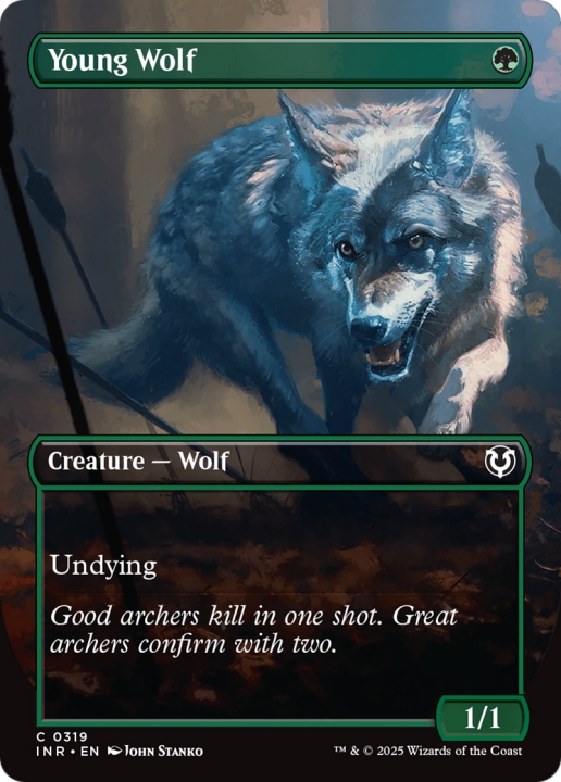 Young Wolf in the group Magic the Gathering / Sets / Innistrad Remastered at Proxyprinters.com (101774)